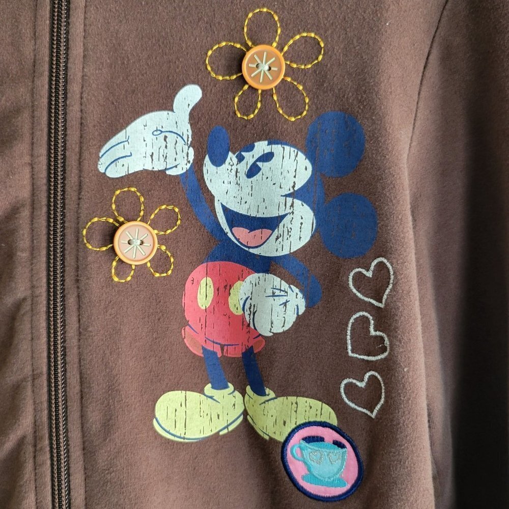 Disneyland Zippered Hoodie Size Small - Picture 2 of 10
